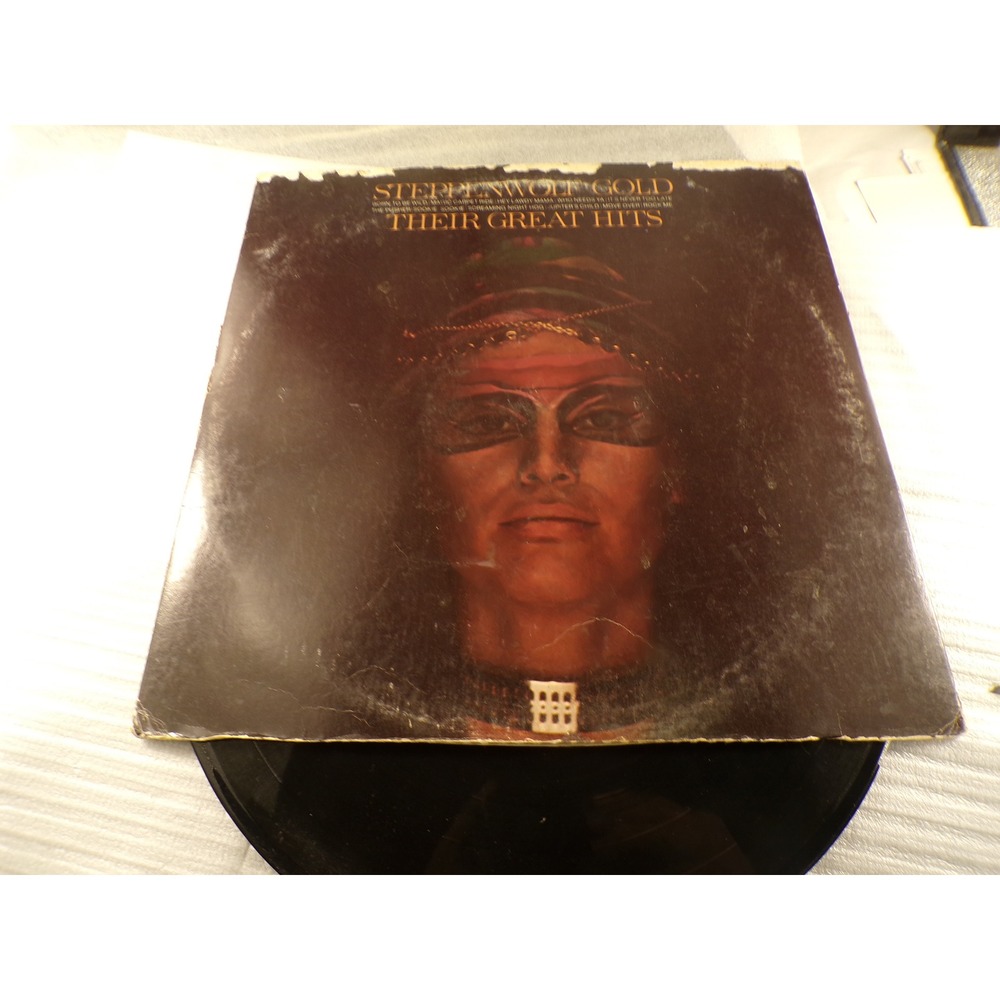 Steppenwolf Gold Their Great Hits Vinyl LP Record Dunhill ABC DS-50099 1971 Rock
